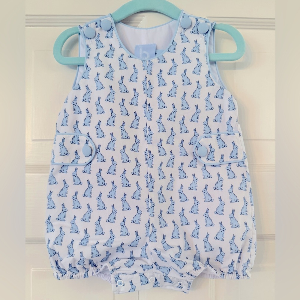 NWT Bella Bliss Baby Bunny Romper/ Bubble, 12M